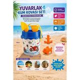 Orvessa Kum Kovası ve Oyun Seti - Erkekler Için Eğlenceli Plaj Oyuncakları - Siyah - Çocuk