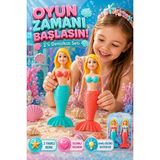 Orvessa Kurmalı Suda Yüzen Denizkızı Oyuncakları, Eğlenceli Anlar Plaj Oyuncakları - Siyah - Çocuk