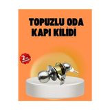 Orvessa Mat Renk Topuzlu Kapı Kilidi - Giriş Güvenliği ve Estetik Koruyucu ve Kilit