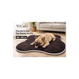 Orvessa Memory Foam Köpek Paspası - Kaymaz Taban ve Su Emici Özellikli Kedi ve Köpek Yatağı 90X60 cm - Seçenek 1 - Siyah