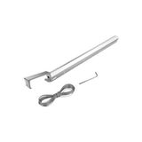 Orvessa Metal Balkon Çamaşır Askısı, 80X30 Cm, Sağlam ve Güvenilir Tasarım Çamaşır Kurutmalık - 80 x 30 cm