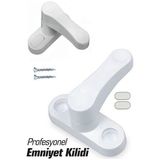 Orvessa Pvc Kapı ve Pencere Emniyet Kilidi, 10'lu Set, Çocuk Güvenliği Koruyucu ve Kilit