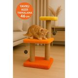 Orvessa Renkli Katlı Tırmalama Tahtası ile Kedinizin Eğlencesi Kedi Tırmalaması