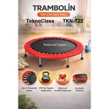 ORVİCA 102 cm Deluxe Trampolin (40 inç Trambolin) Spor Eğlence Trambolini