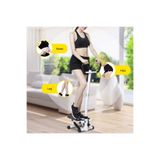 ORVİCA Dikey Eliptik Stepper Egzersiz Aleti Adım Bandı Step Direnç Bandı Adım Egzersiz Aleti