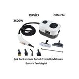 ORVİCA Yeni Nesil Portatif Buhar Makinesi Pencere Temizleme Koltuk Halı Leke Çıkartma Makinesi
