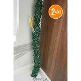 Orvila 2 Adet - Telli Sarmaşık Yaprak Şerit Yapay Çiçek Sarmaşık Süsleme Çiçeği - 2x7 Metre (14 Metre)