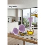 Orvila 3 Boy Huni Set - Pratik Sıvı Aktarma Aparatı - Plastik - Çok Renkli