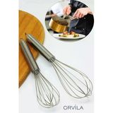 Orvila Orvila 2'Li Çelik Lüx Çırpıcı Set 25 Cm