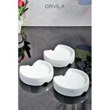 Orvila Orvila 3 Adet Süt Taşırmaz Milk Saver Süt Taşı Porselen