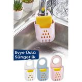 Orvila Orvila Asılabilir Süngermatik Silikon Bulaşık Süngerlik Ve Evye Düzenleyici (Sünger Hediyeli)