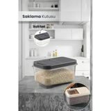 Orvila Orvila Çok Amaçlı Saklama Kabı 7.5Lt Multibox- Erzak Bakliyat Deterjanlık Saklama Kutusu
