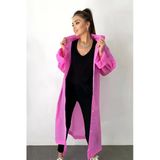 Orvila Orvila Eva Su Geçirmez Kaliteli Uzun Yağmurluk Unisex - Kadın Erkek Kapüşonlu Çıtçıtlı Standart Beden