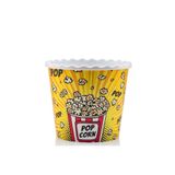 Orvila Sarı Popcorn Patlamış Mısır Kovası - Cips Ve Çerez Kutusu
