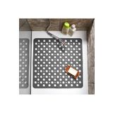 Orvila Silikon Kaydırmaz Taban Duşakabin ve Banyo Paspası - Kare Banyo ve Küvet İçi Bubble Paspas