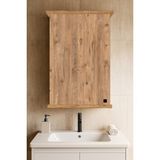 Orysa Design Bd-2 Tek Kapaklı Aynasız Banyo Dolabı, Duvar Dolabı - Atlantik Çam