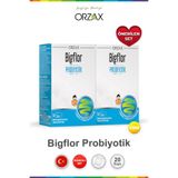 Orzax Bigflor Probiyotik Prebiyotik 10 Saşe, Set of 2