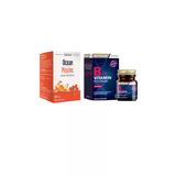 Orzax Cilt, Saç, Tırnak Sağlığı Için Çinko 15 Mg 30 Tablet+nutraxin B12 Vitamini 60 Dilaltı Tableti