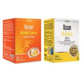 Orzax D3 Vitamini 400 Iu Sprey 20 ml +Vitamin C 1000MG 30 Tablet