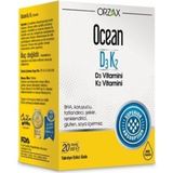 Orzax D3K2 Vitamin Damla - Aromasız