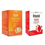 Orzax Imunol 40 Kapsül + Ocean Vitamin C 1000 mg 30 Tablet