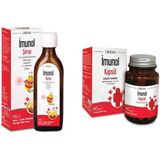 Orzax İmunol Ballı Çilek Aromalı 150 ml Sıvı + İmunol 40 Kapsül