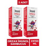 Orzax İmunol Sambucus 2x150 ml Sıvı