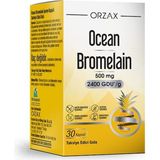 Orzax Ocean Bromelain İçeren Kapsül Takviye Edici Gıda