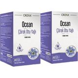 Orzax Ocean Çörek Otu Yağı 1000 Mg 2 Adet - Sade