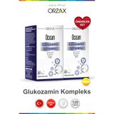 Orzax Ocean Glukozamin Kompleks, Kondroitin, Kollajen, MSM, 60 Tablet, Set of 2