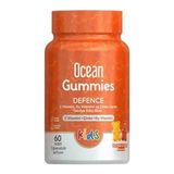 Orzax Ocean Gummies Defence Kids 60 Çiğnenebilir Form C Vitamini D3 Vitamini ve Çinko İçeren Takviye Edici Gıda