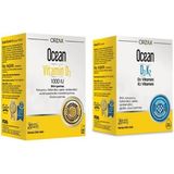 Orzax Ocean Kemiklerin ve Dişlerin Korunmasına Yardımcı D3 Vitamini Sprey 20 ml D3 K2 Vitamin Damla 20 ml - Aromasız