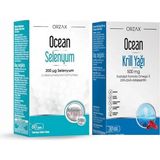Orzax Ocean Krill Oil 500 Mg Omega 3 30 Softjel Kapsül + Ocean Selenyum 200 Mcg 60 Tablet
