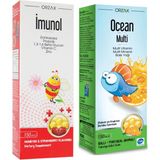 Orzax Ocean Multivitamin Multimineral Balık Yağı Şurup 150ML Türkiye Menşeli Sıvı Form