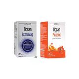 Orzax Ocean Ocean Extramag Üçlü Kombinasyon 30 Tablet Ve Ocean Picozinc Çinko Pikolinat 30 Kapsül