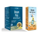 Orzax Ocean Plus 50 Kapsül + Ocean Balık Yağı Portakal Aomalı Şurup