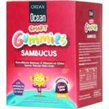 Orzax Ocean Smart Gummies Sambucus 64 Adet Çiğnenebilir Jel Form C Vitamini ve Çinko İçeren Takviye Gıda