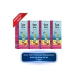 Orzax Ocean Tutti Frutti Karışık Meyve Aromalı Balık Yağı Şurup 150 ml 4 ADET 101824-4