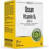 Orzax Ocean Vitamin D Sprey 1000 IU Takviye Edici Gıda