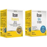 Orzax Ocean Vitamin D3 400 Iu Sprey 20ML +D3 K2 Vitamin Damla 20 ml - Aromasız