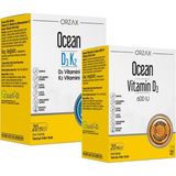 Orzax Ocean Vitamin D3K2 -Vitamin D3 600 IU İkilisi