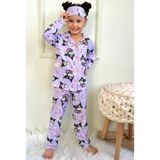 Örzi Kids Kız Çocuk Pijama Takımı - Lila