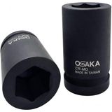 Osaka 1" Altı Köşe Havalı Derin Lokma 34 mm - Renkli