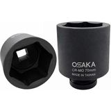 Osaka 1" Altı Köşe Havalı Derin Lokma 70 mm - Renkli