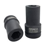 Osaka 1 inç 22 mm Altı Köşe Havalı Derin Lokma