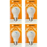 Osaka 10W (75W) 6500K (Beyaz Işık) E27 Duylu Dim Edilebilir Led Ampul (4 Adet)