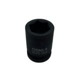 Osaka 1/2 19 mm Kısa Siyah Lokma