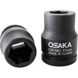 Osaka 1/2 Altı Köşe Havalı Lokma 17 mm - Renkli