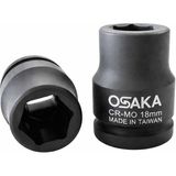 Osaka 1/2 Altı Köşe Havalı Lokma 18 mm - 1/3 - Renkli