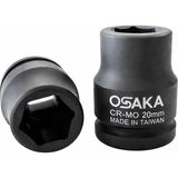 Osaka 1/2 Altı Köşe Havalı Lokma 20 mm - 1/3 - Renkli